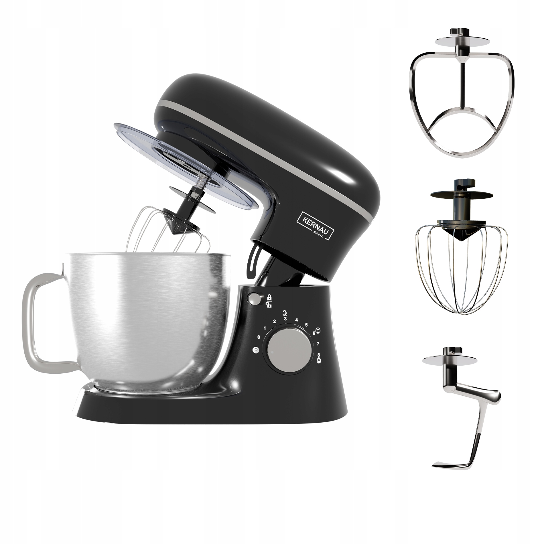 Kuchyňský robot Kernau Bksfp 515 Mb 1500 W černý