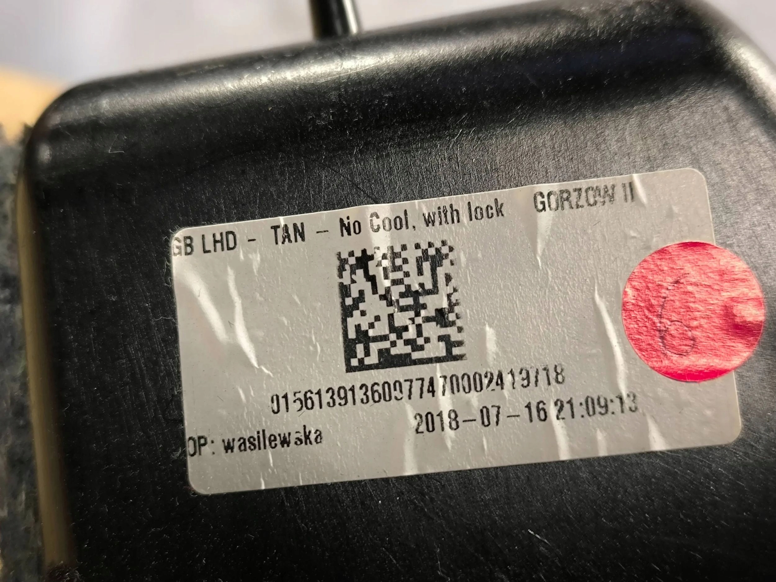 ALFA ROMEO GIULIA 2019 бардачок