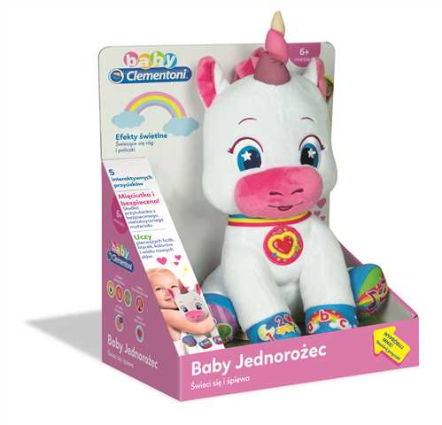 

Clementoni Interaktywny Pluszowy Jednorożec 50544