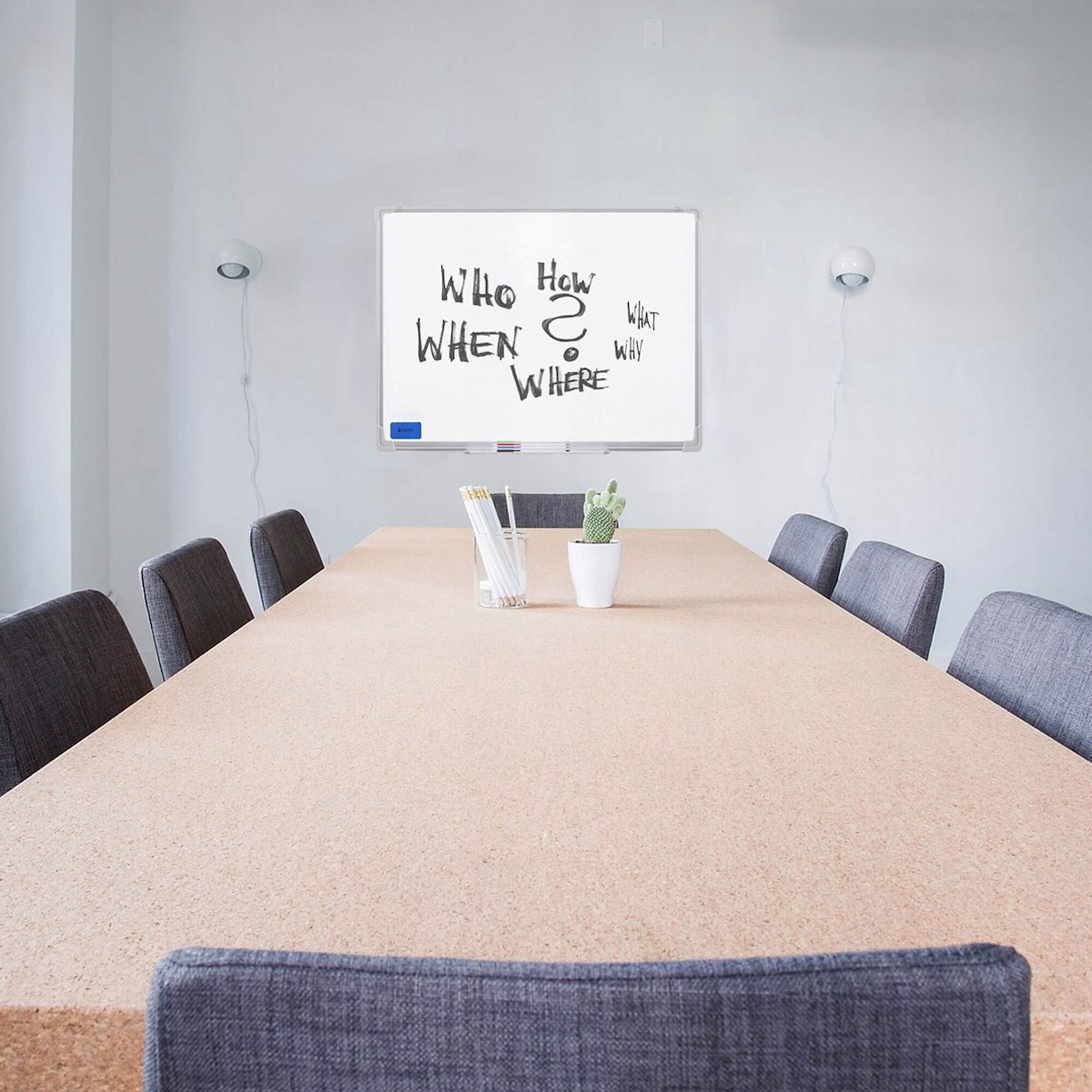 TABLICA SUCHOŚCIERALNA 60x45cm MAGNETYCZNA EDUKACYJNA BIAŁA NA MAGNESY Rodzaj magnetyczna suchościeralna