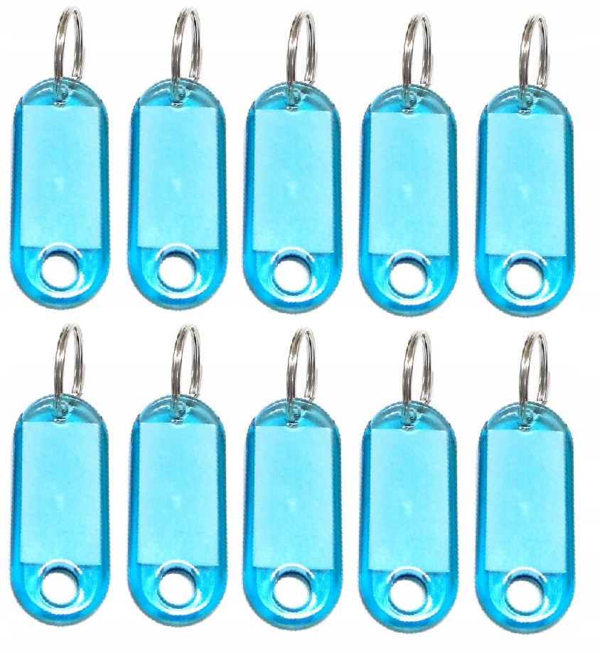 

Brelok Identyfikator, Zawieszka Do Kluczy 10 Sztuk