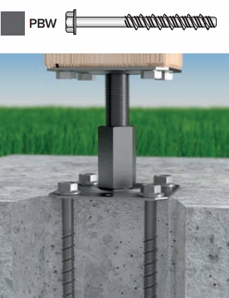 

Śruba gwintowana do betonu 12,5x160 20 sztuk