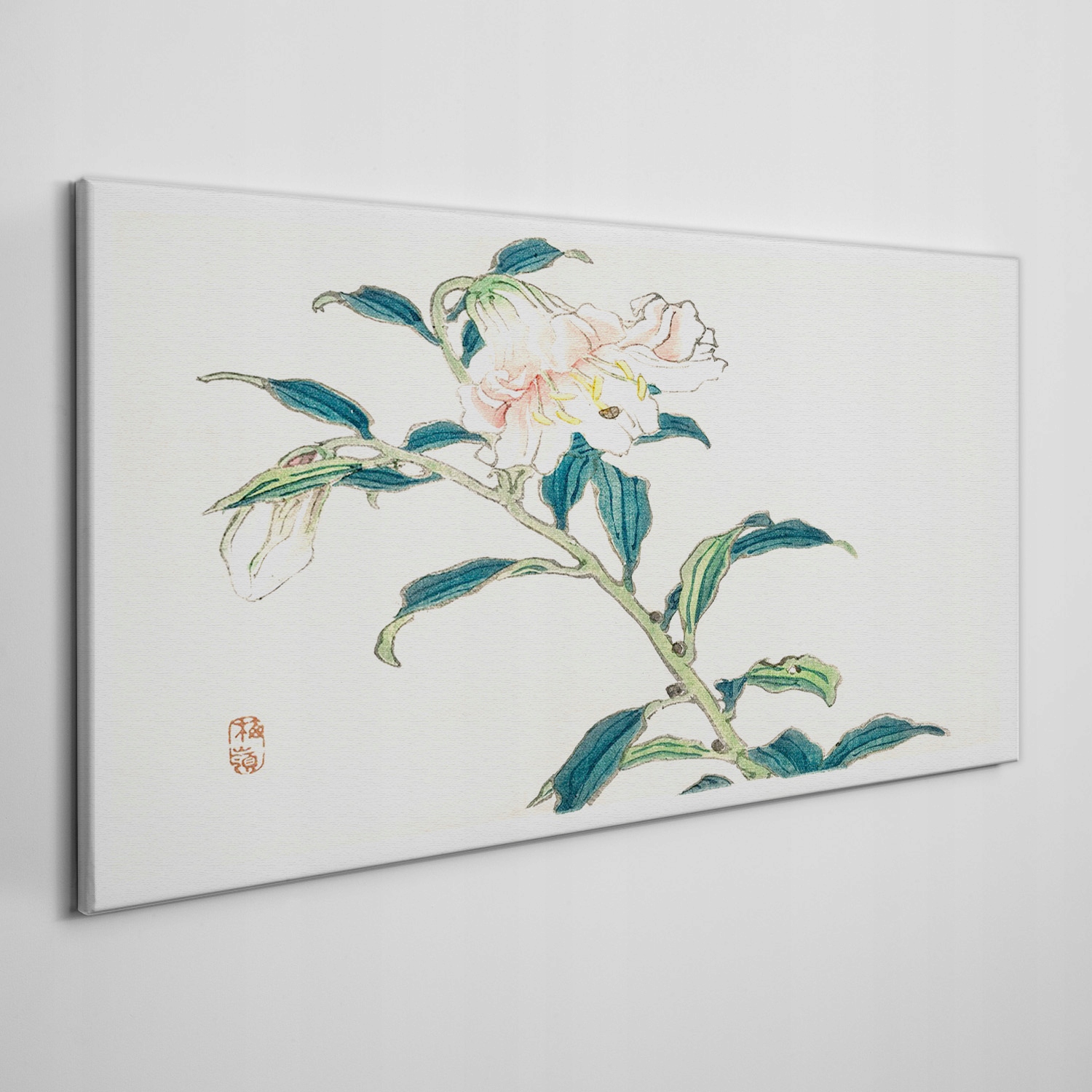

Płótno obraz na ścianę Azjatyckie kwiaty 120x60 cm