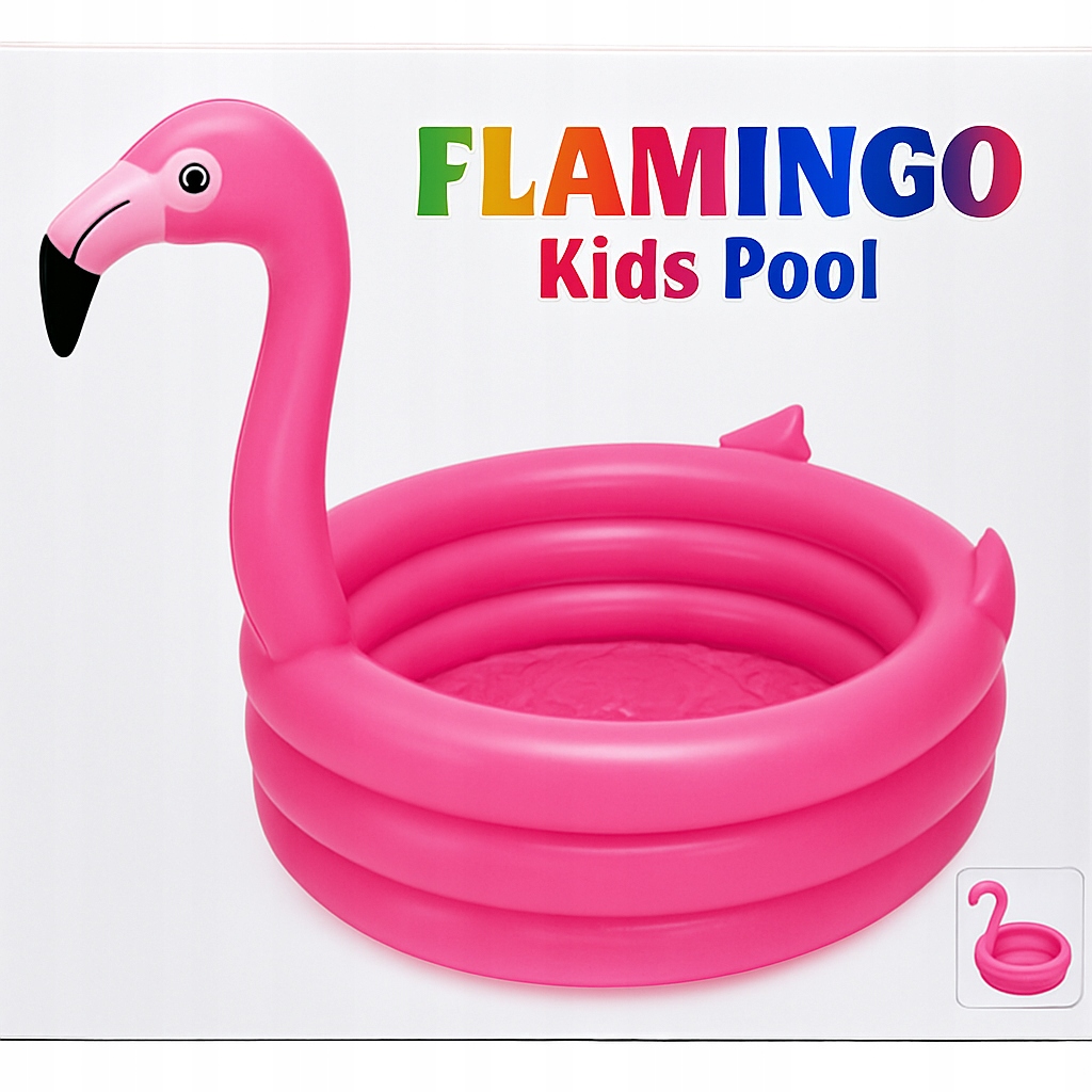 Bazén plameňák na koupání, na kuličky