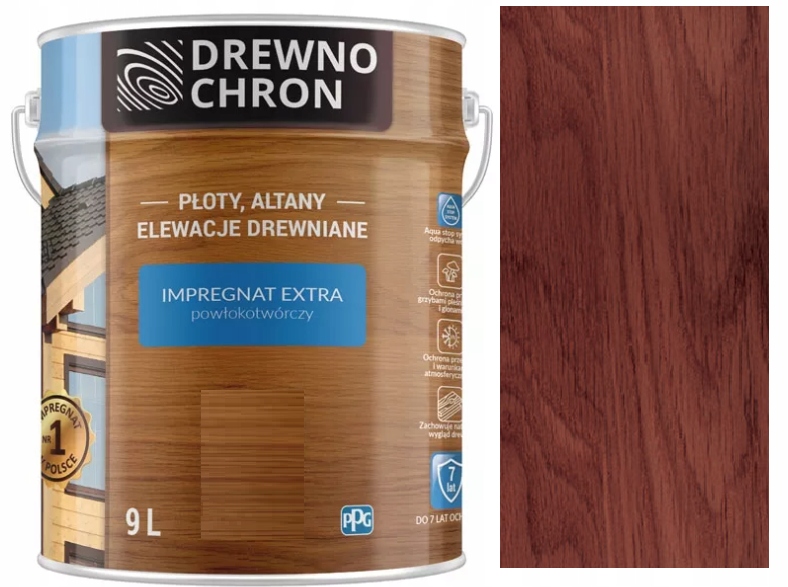 

Drewnochron Impregnat Extra 9L Wiśnia Japońska