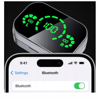 SŁUCHAWKI BEZPRZEWODOWE YD04 DOUSZNE SPORTOWE GAMINGOWE SIŁOWNIA BIEGANIE Model PP