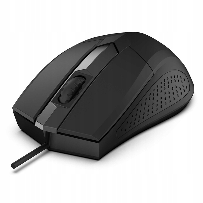 Mysz przewodowa Rebeltec Focus optyczna Usb czarna