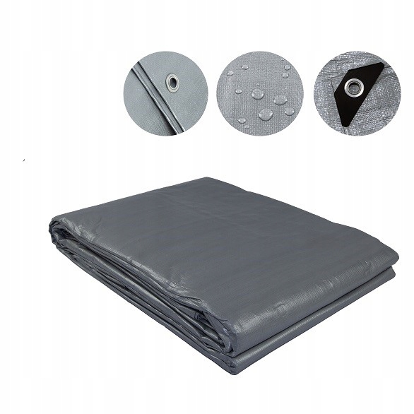 PLANDEKA SREBRNA MOCNA WZMACNIANA 2x6 +UV 120g EAN (GTIN) 5902815952091