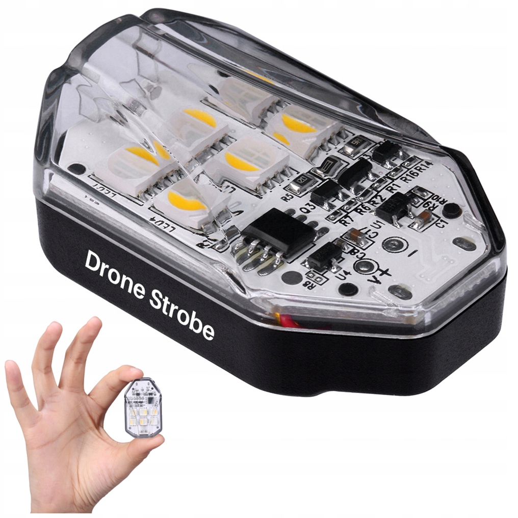 Antikolizní 3 pulzní barvy a stálé světlo pro drony Ulanzi DR-01