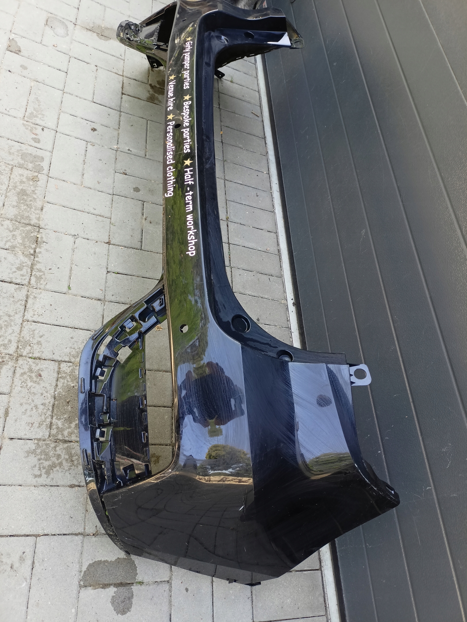 MG ZS SUV 2017-2019 bumper rear rear part