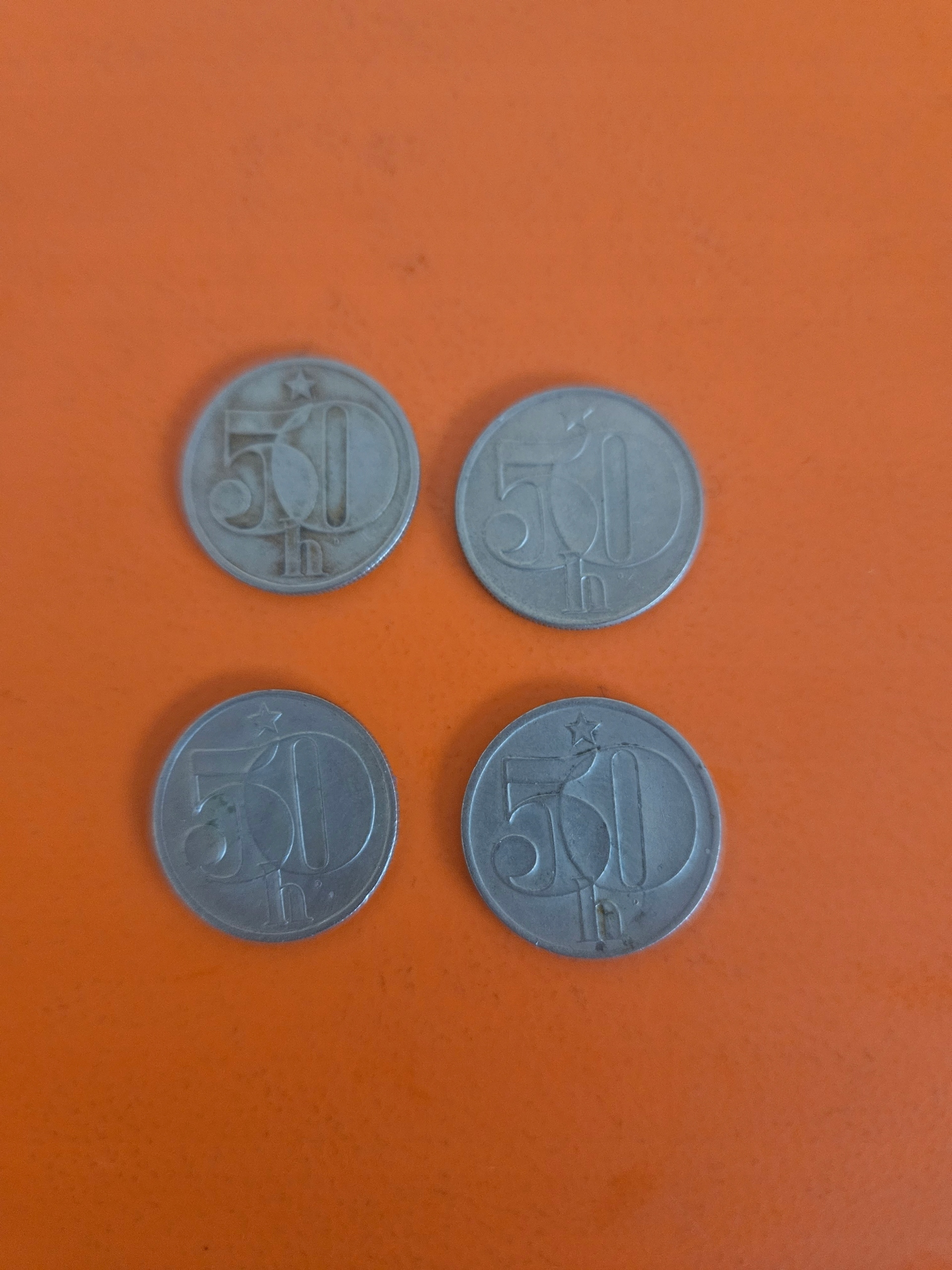 Czechosłowacja 50 halerzy 1978,79,82,90