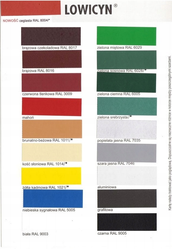 LOWICYN Mat 0.8L Grafitowa Marka Polifarb-Łódź