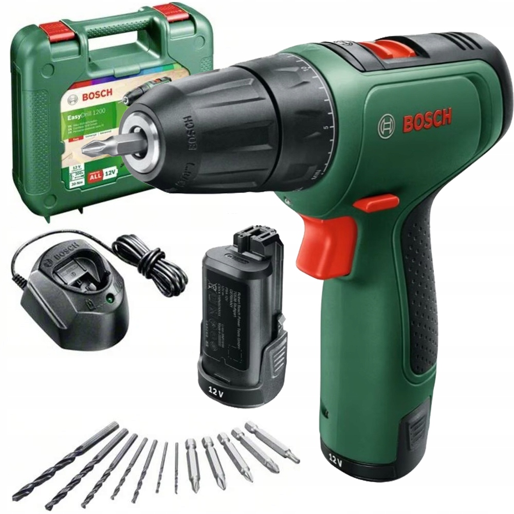 

Wiertarko Wkrętarka Bosch Easydrill 1200 2X1,5Ah