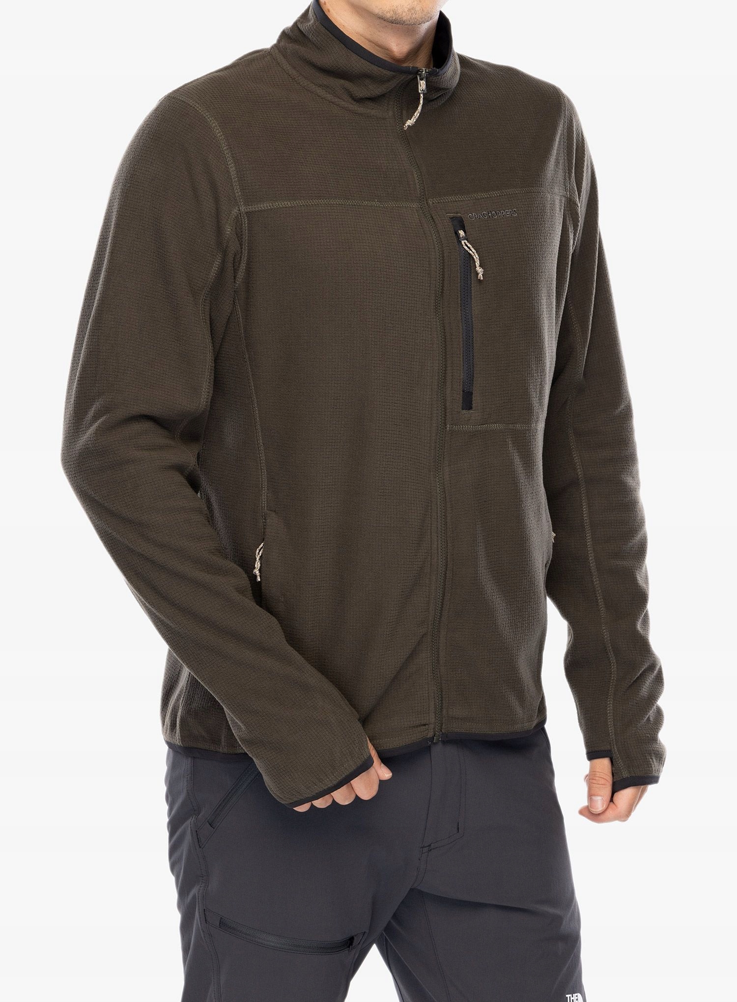 Rozepínací mikina Craghoppers NosiLife Spry Jacket woodland green S