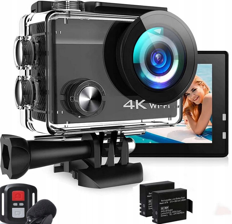 Sportovní Kamera Crosstour CT8500 4K Ultra 20MP Wifi 40M Eis Mikrofon