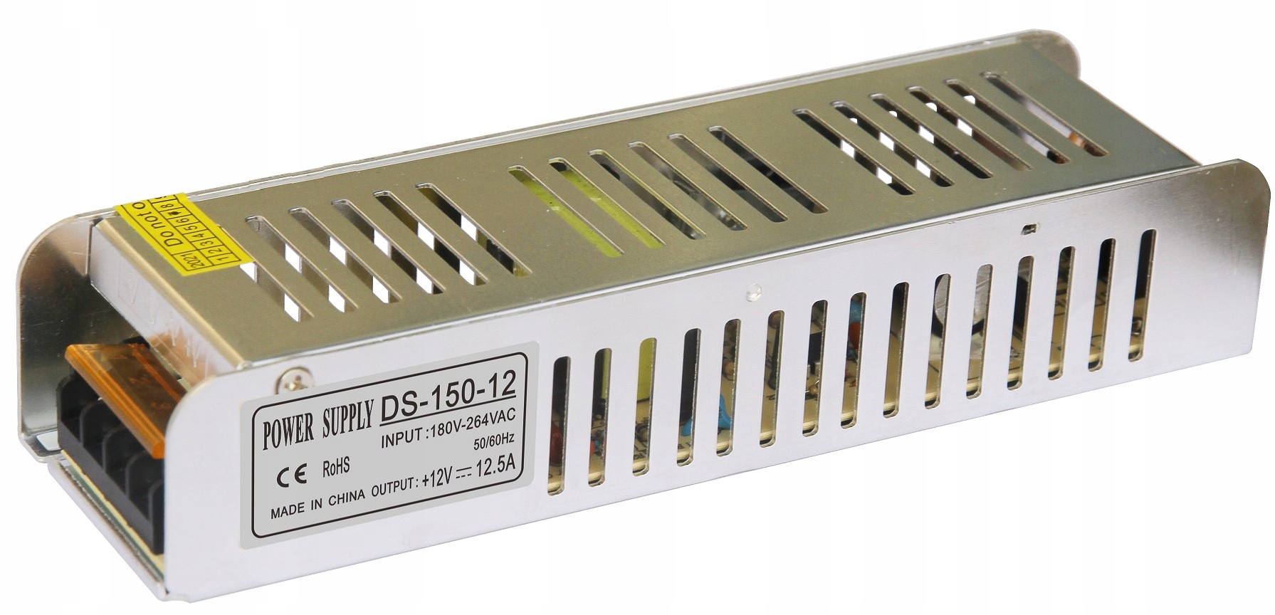 

Zasilacz Led montażowy 150W 12V 12,5A IP20