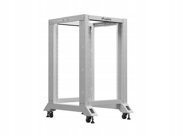 Lanberg Otvorený Rack 19" 18U 600X800 Šedý OR01-6818-S