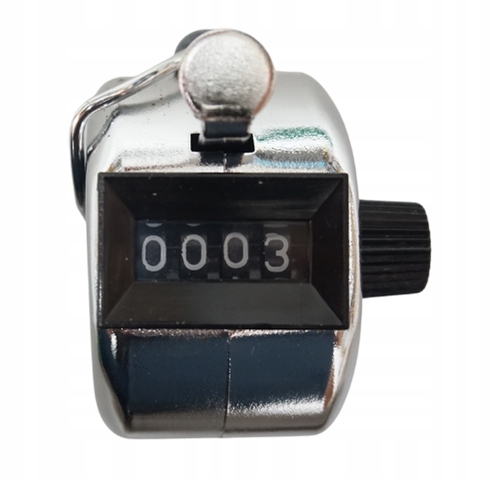 KLIKACZ KLIKER RĘCZNY LICZNIK MECHANICZNY PEDOMETR EAN (GTIN) 6955105336032