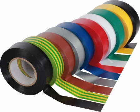 

Taśma Izolacyjna 19mmX20m Żółto-Zielona S-38735