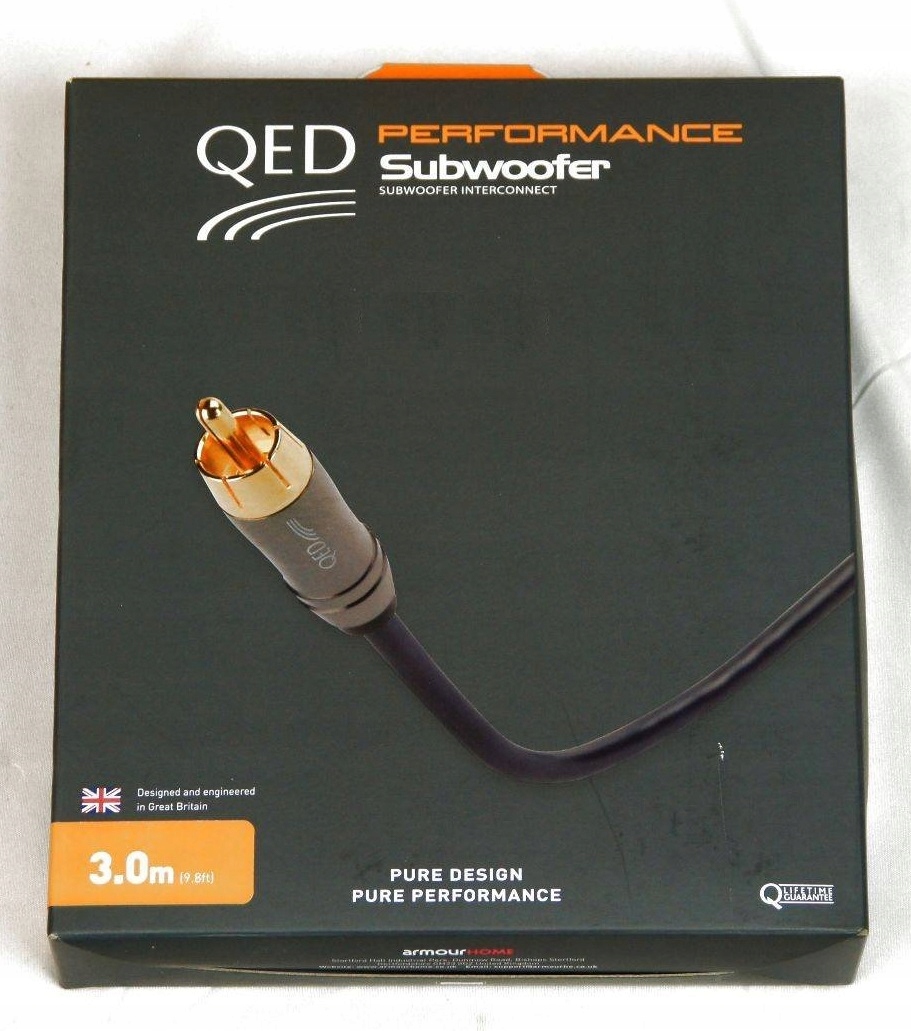 QED Performance Mono LFE сабвуфер 6M-топ якість модель QE6301