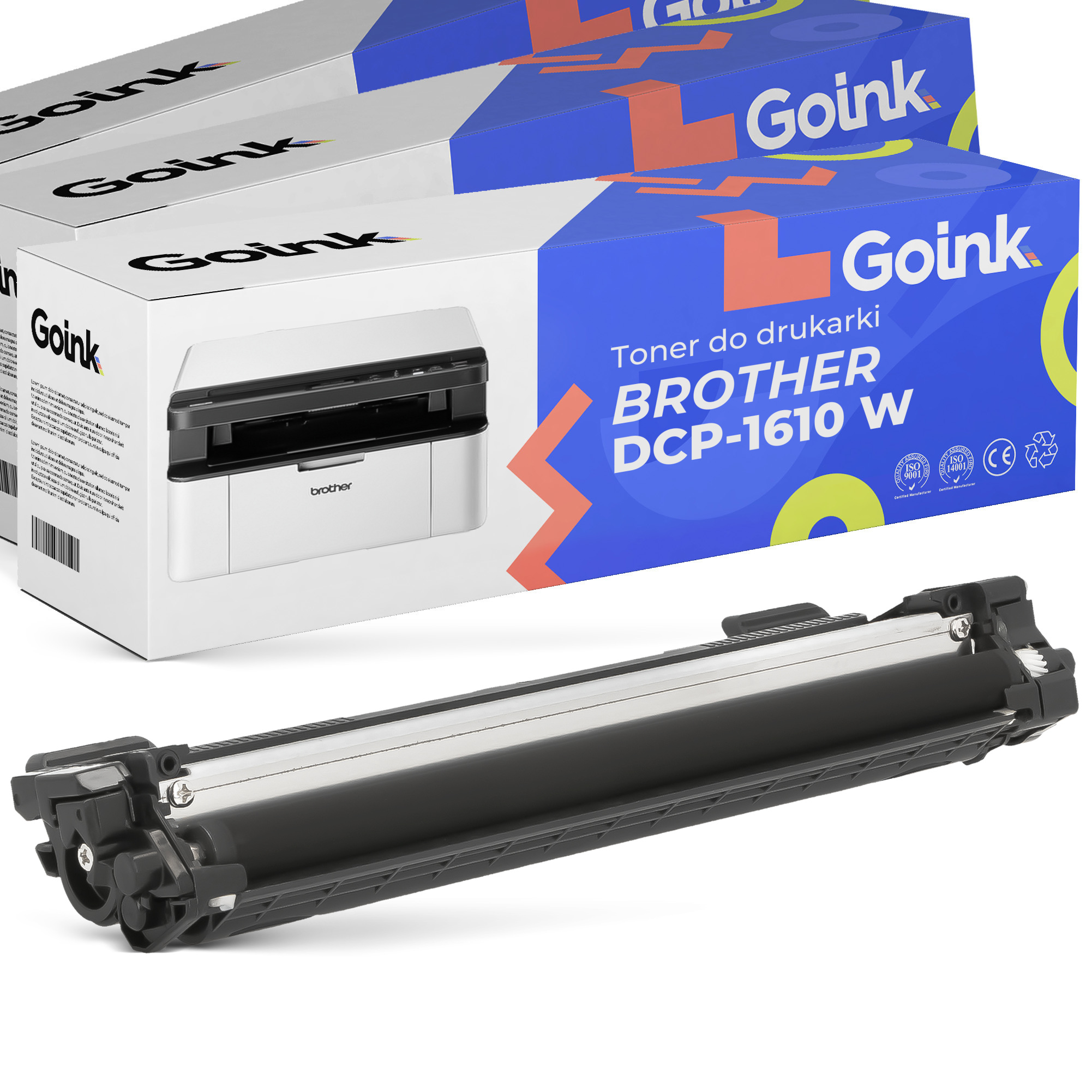 

3x Toner do Brother DCP-1610 W Czarny TN-1030