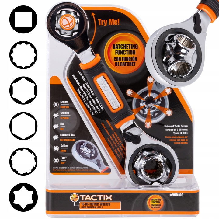 

Klucz nasadowy Tactix 900106