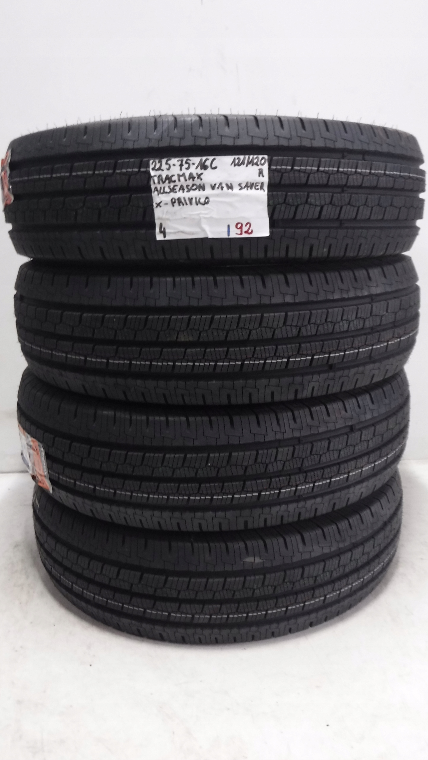 OPONY 225/75/16C CAŁOROCZNE TRACMAX VANSAVER A/S