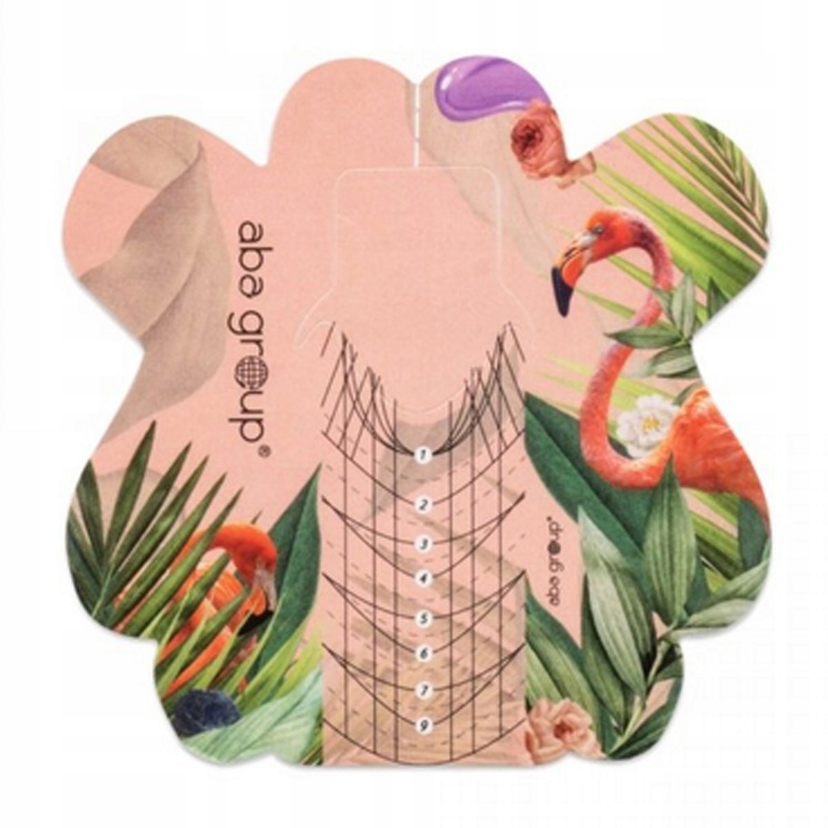 

Aba Group Flaming szablony formy do paznokci 100