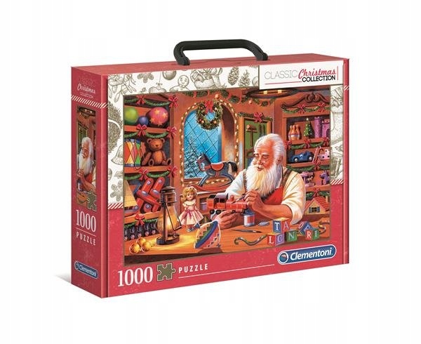 

Puzzle 1000el. w walizce Święty Mikołaj