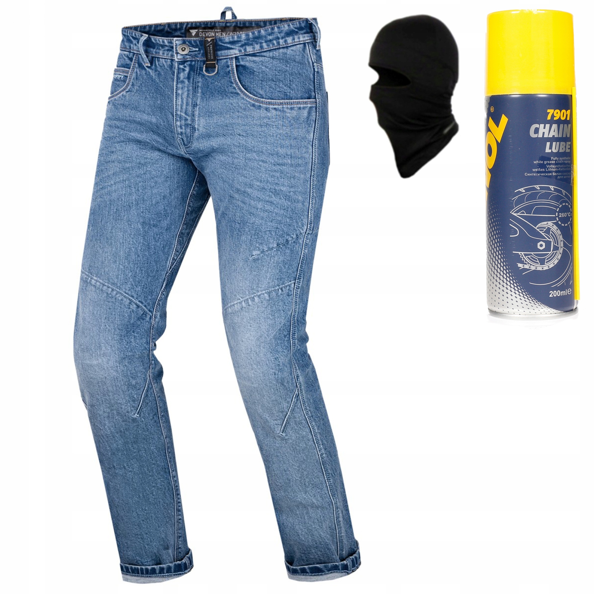 Jeansy Spodnie motocyklowe SHIMA Devon 38L Rozmiar 38/34