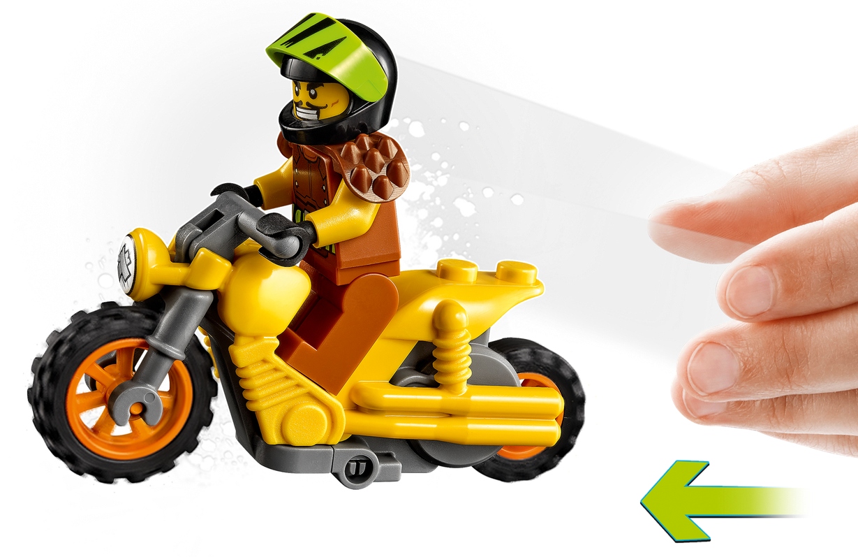 LEGO 60297 CITY DEMOLKA NA MOTOCYKLU KASKADERSKIM Seria Inne