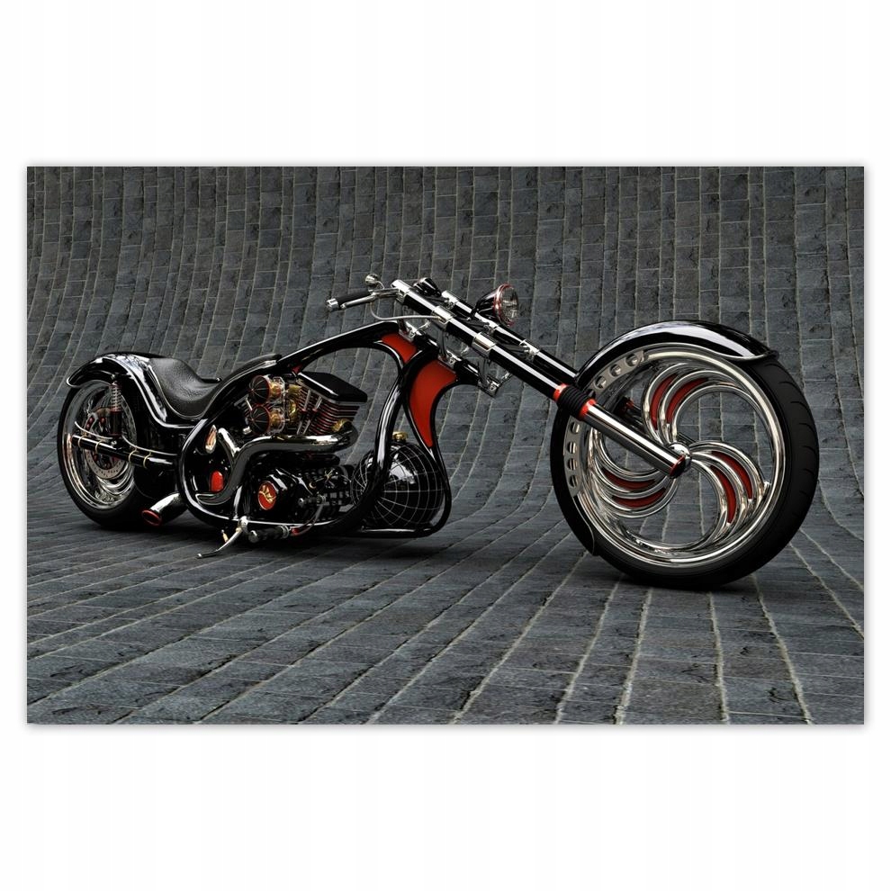 

Plakaty 60x40 Chopper Motocykl Motor