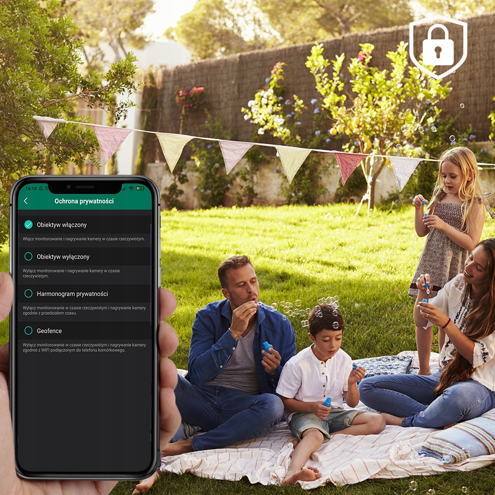 Kamera IP WiFi ZEWNĘTRZNA FULLHD 3Mpx ORLLO E4 PRO Super Jakość + GRATIS Wysokość produktu 19 cm