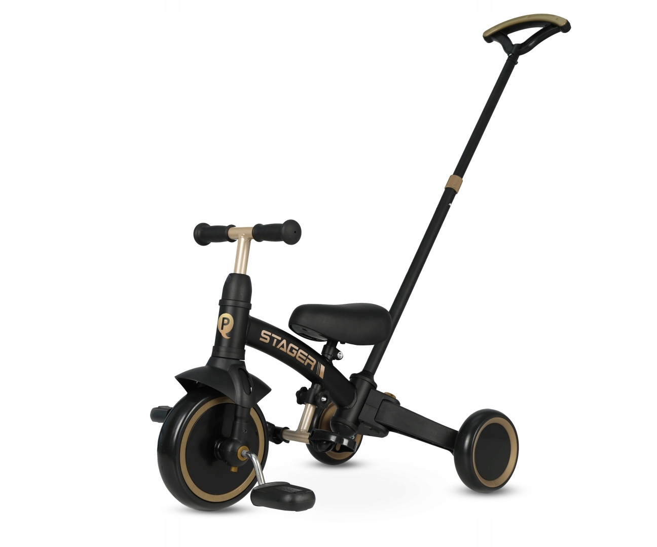 Milly Mally 6276 Rowerek trójkołowy Stager 3w1 Platinum