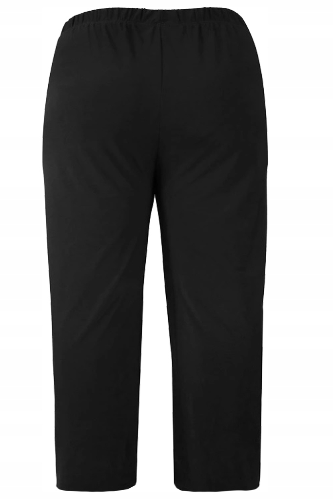 Spodnie wygodne, lejące, czarne, ITY, 4XL - 58/60 Stan (wysokość w pasie) wysoki