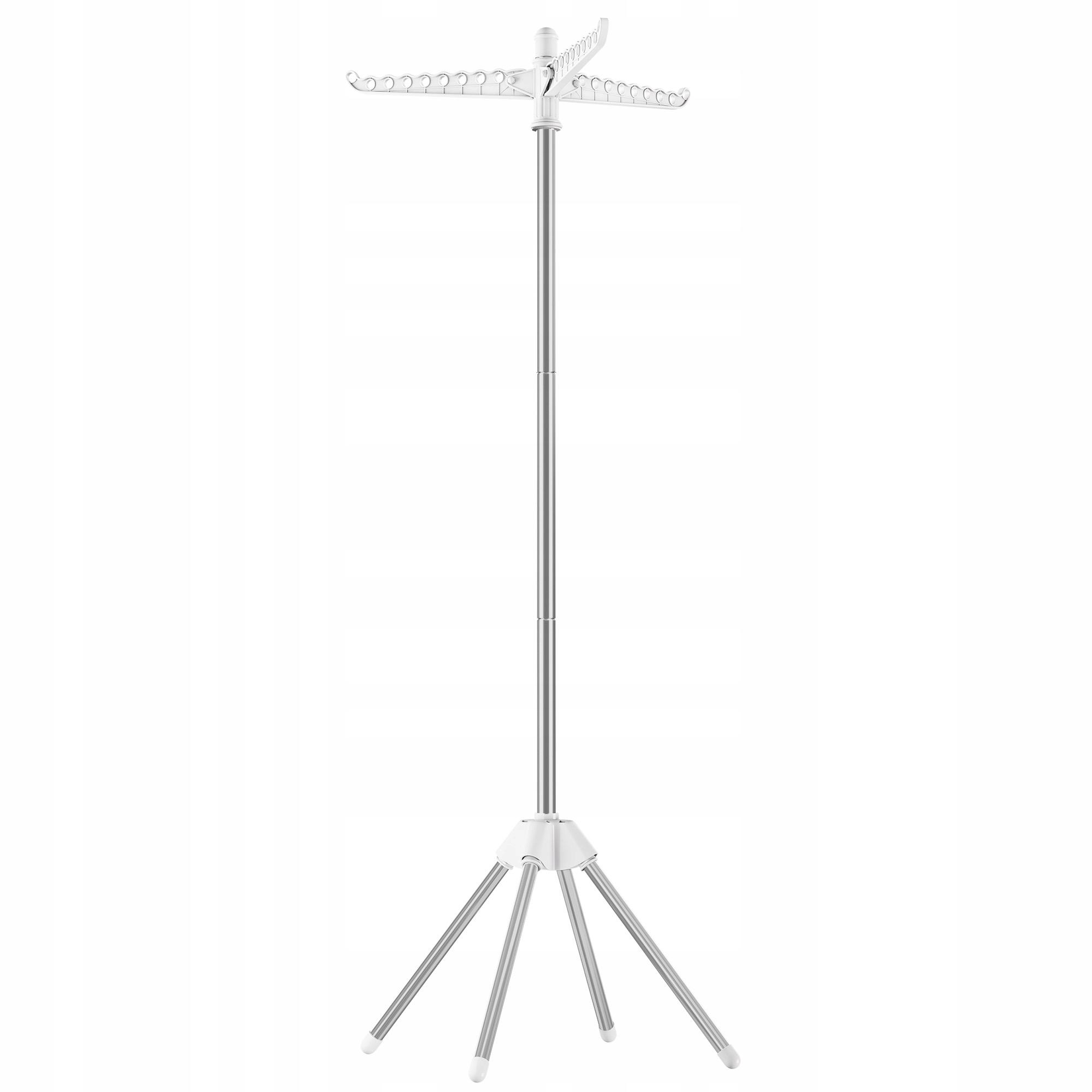 Sušák na prádlo, stojan na sušení s 3 rameny na věšáky, výška 151,5 cm