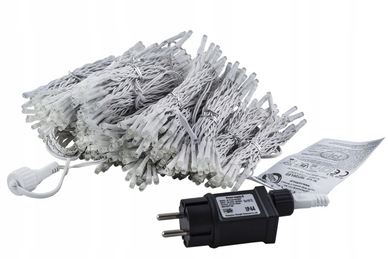 KURTYNA XXL 300 CM 546 LED PROGRAMATOR+GNIAZDO ZEWNĘTRZNA BIAŁY CIEPŁY Kod producenta 107/20/LED/WW