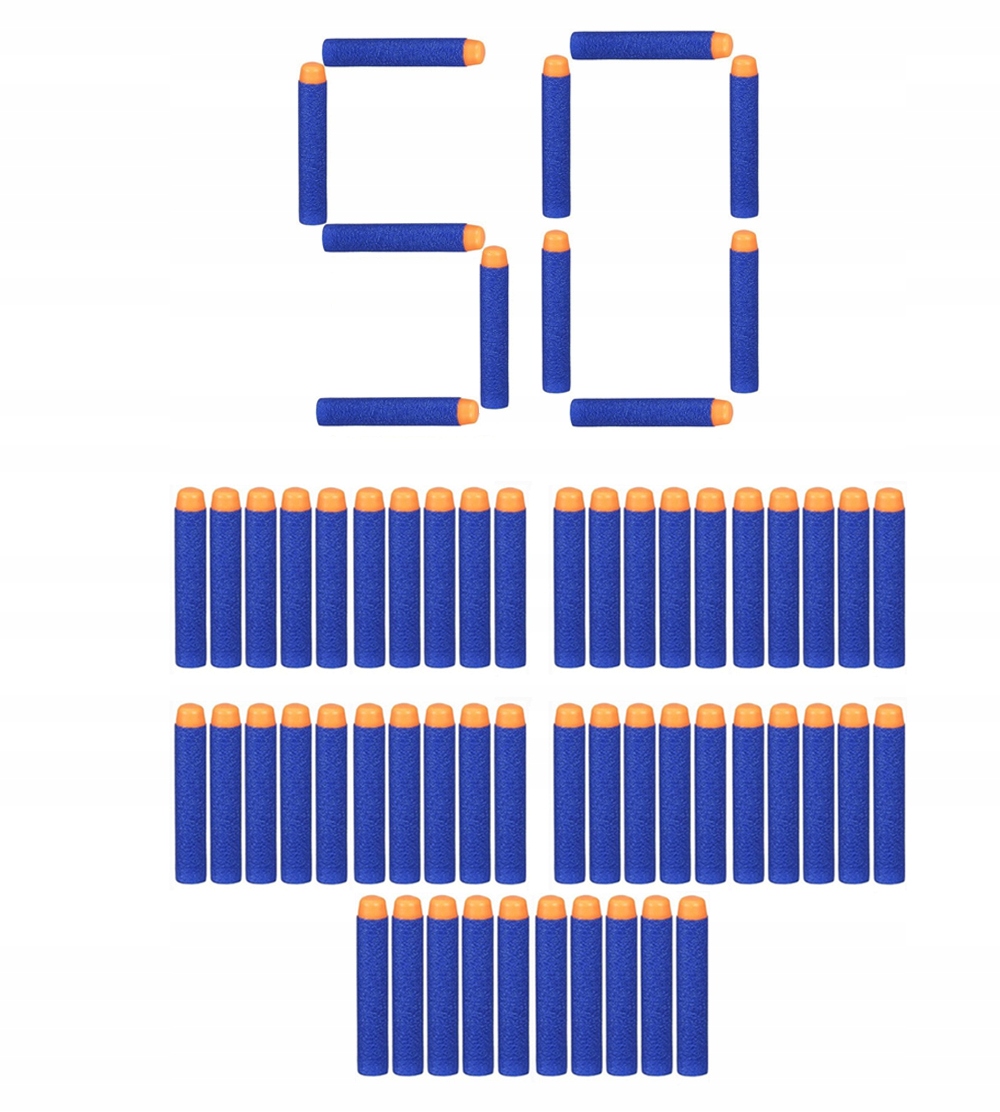 

50 Strzałek Do Nerf Elite 2.0