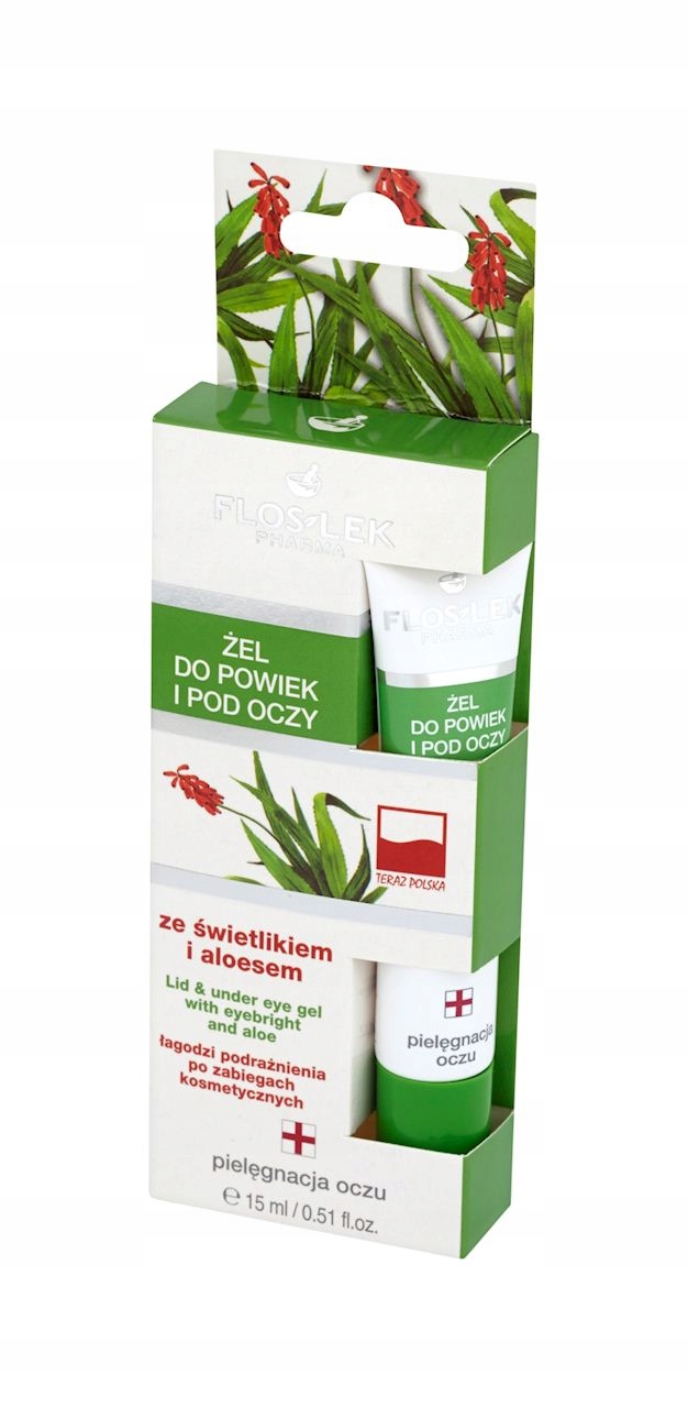 Świetlik z aloesem żel tuba 15ml FLOSLEK