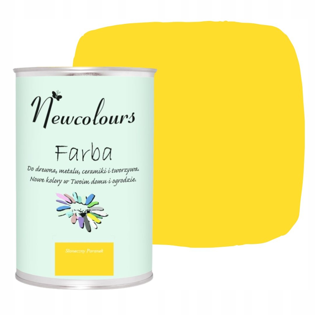 Farba do mebli Newcolours Słoneczny Poran. 900ml