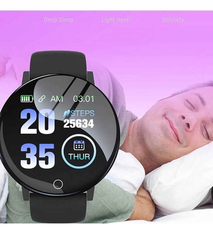 SMARTWATCH zegarek SMARTBAND Pulsometr Krokomierz Kod producenta 119