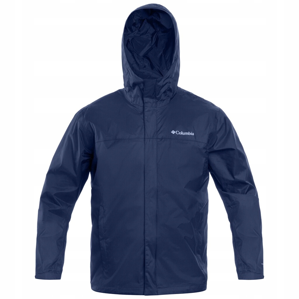 Větrovková bunda s kapucí Columbia Watertight II New Collegiate Navy S