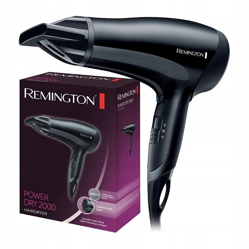 

Suszarka Do Włosów Remington D3010 Power Dry