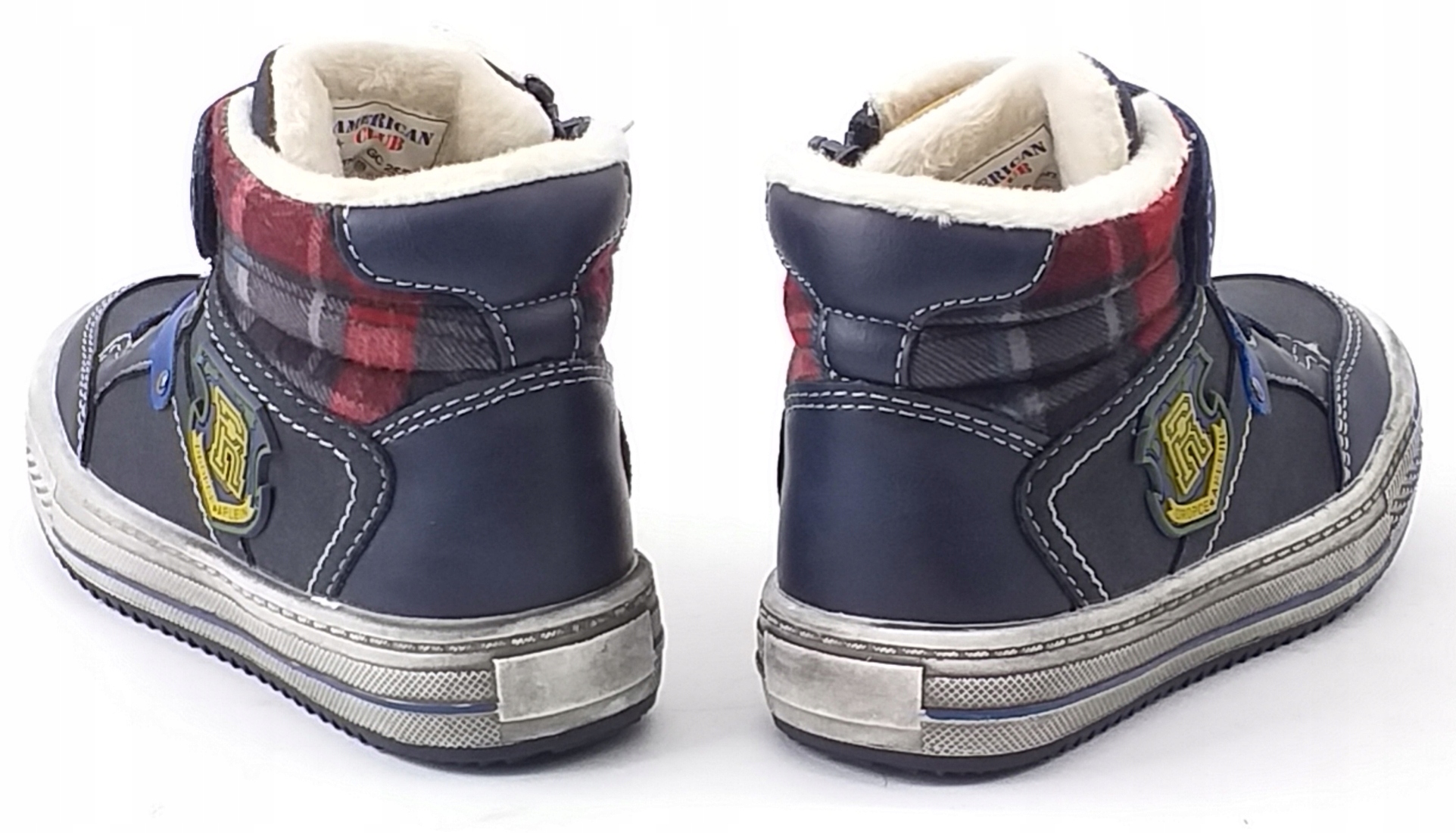 AMERICAN CLUB TRZEWIKI TRAPERY OBUWIE NA RZEP I SUWAK OCIEPLANE ZIMOWE 30 Odcień granatowy