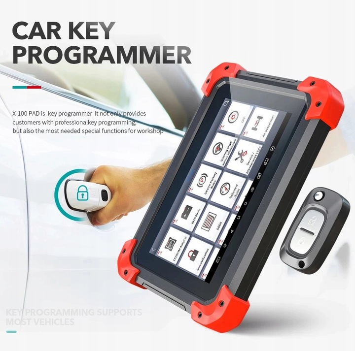 Diagnoskop - Programator kluczy XTool X100 Pad PL Kod producenta X100PAD