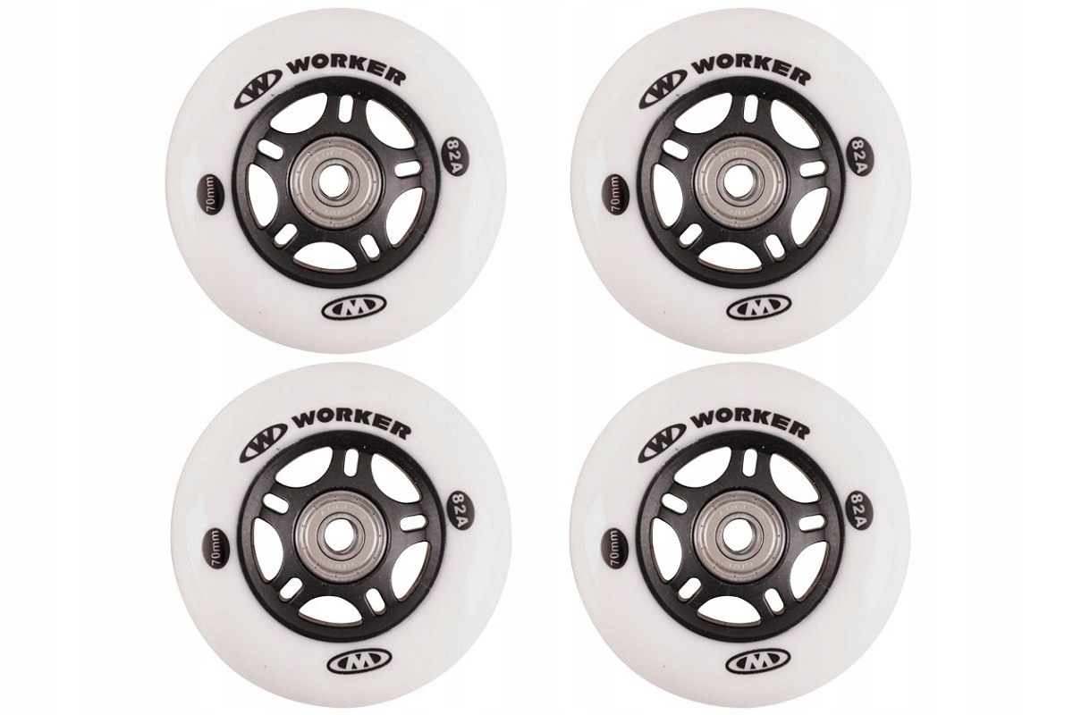 KÓŁKA DO ROLEK 70MM Z ŁOŻYSKAMI ABEC-5 WORKER