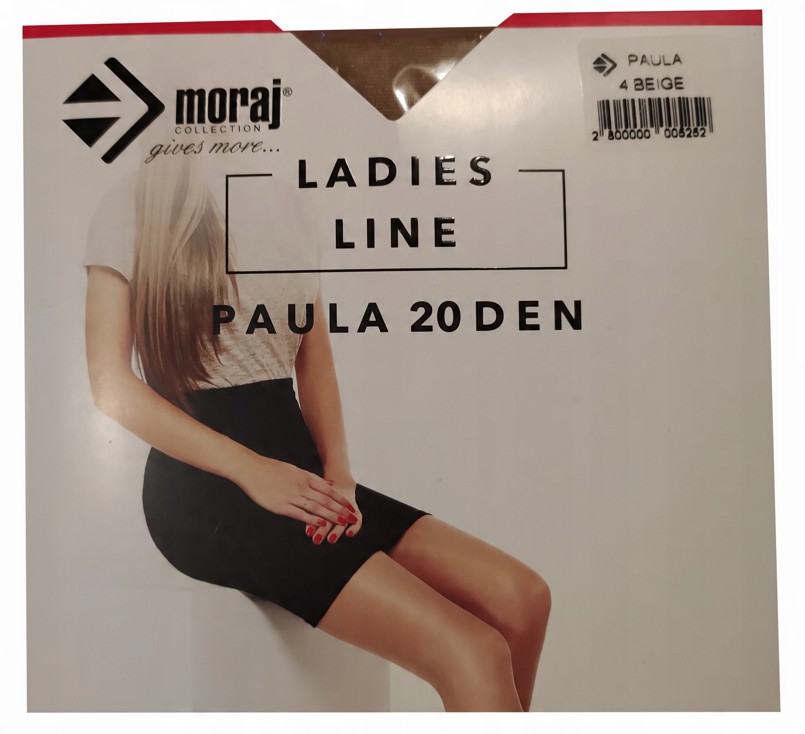 

Rajstopy Damskie Moraj Paula 15-20DEN Lycra 5-XL