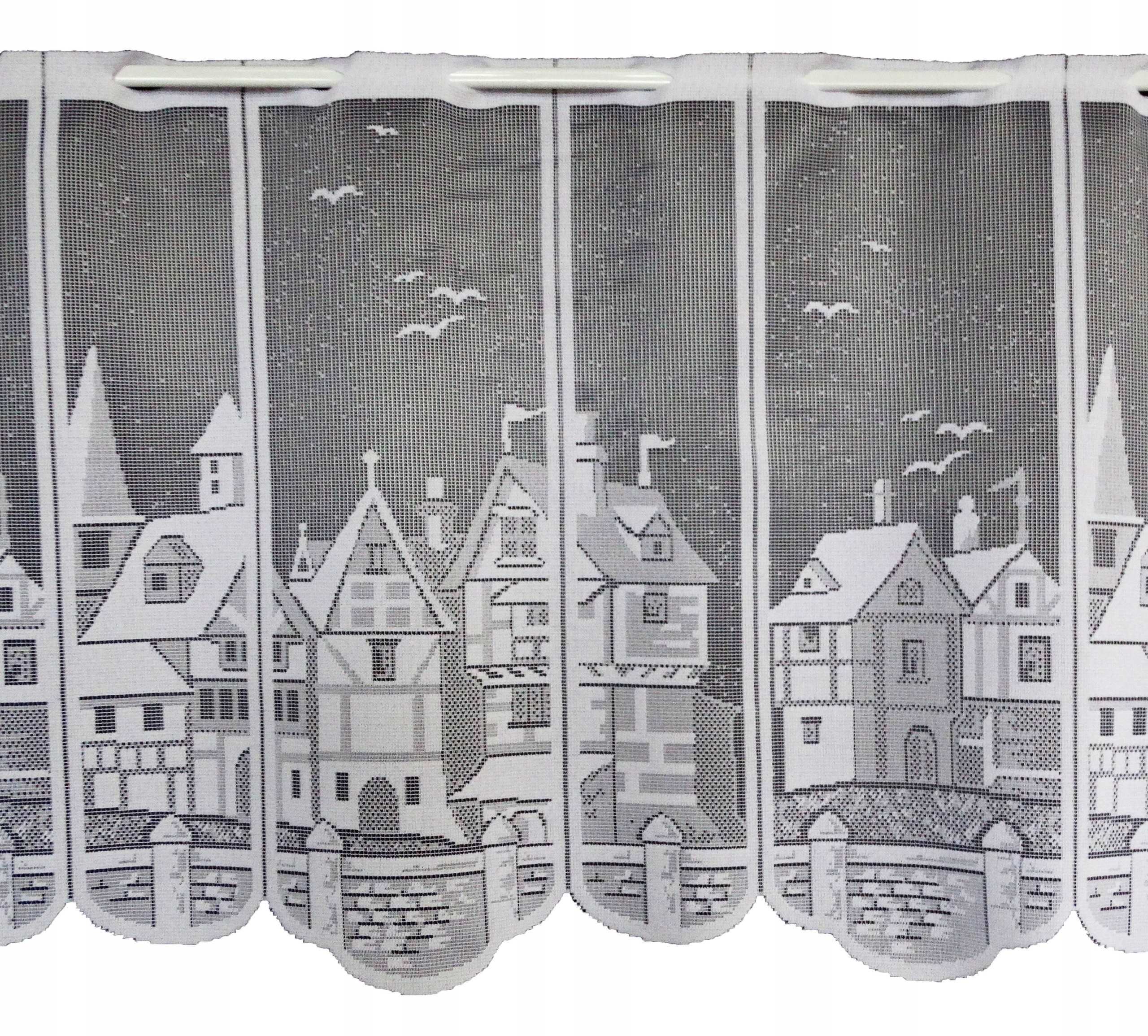 

Mg Zazdrostka Domki 624/640 biała 70cm polski