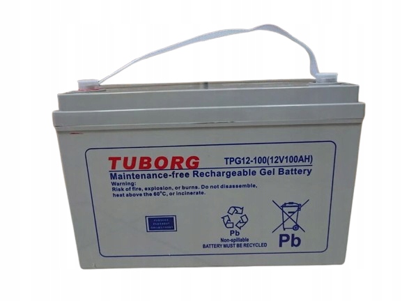 Akumulator żelowy Tuborg Tpg 12-100 Gel 12V 100Ah