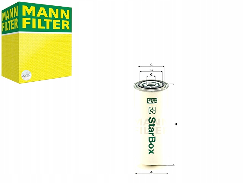 Mann-filter Vzduchový Filter Agro